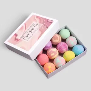 Custom Bath Bomb Boxes