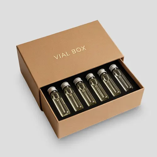 vial luxury packaging box